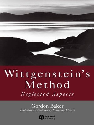 cover image of Wittgenstein's Method